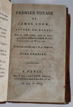 Item #16-5700 Premier voyage de James Cook autour du monde : fait en 1768, 1769, 1770 et 1771...