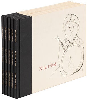 Fünf Wiener Lieder. Komponiert von Kurt Schwertsik nach Gedichten von H.C. Artmann mit Illustr. von Karl Korab. First edition.