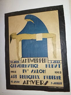 Item #16-5755 Antwerpen Godsdienstige Kunst IVe Salon 13 juni - 5 juli 1925. [Antwerp Religious...