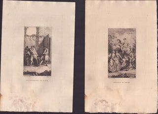 Item #16-5758 Oeuvres de J. B. P. Molière / Figures d'après Boucher ; gravés par Boilvin,...