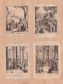 Item #16-5807 Nouveau testament, faict par Jacques Callot qui na sceu finir le reste prevenu de...