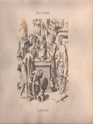 Item #16-5824 Le Sacrifice de Noé, Noah’s Sacrifice. First edition of the salt print. Benjamin...