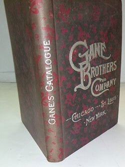 Item #16-6025 Gane Bros. & Co. Importers and dealers in Book-Binder's Stock - Machinery : Leather...