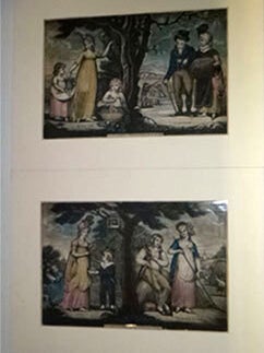 Item #16-6035 Summer and Winter. Two colour mezzotints. First editions. Barnaschino, P....