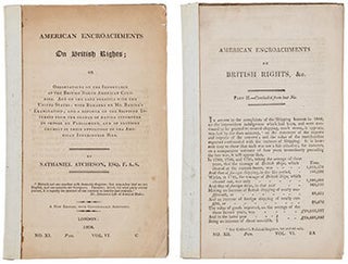 Item #16-6109 American encroachments on British rights ; or, Observations on the importance of...
