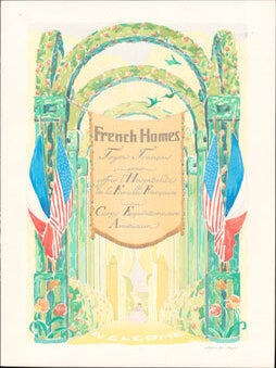 Item #16-6174 Matinée Franco-Américaine organisée par l'Association des French Homes pour la...