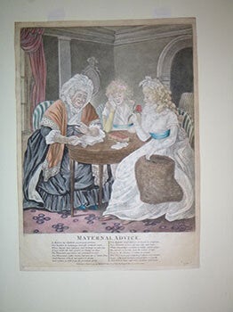 Item #16-6275 Maternal Advice.To Reason my Children assert your pretence,/ Nor hearken to...