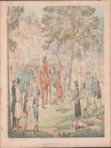 Item #16-6286 The Meet of the Owl Hounds. First edition of the etching. Henry Thomas Alken, after...