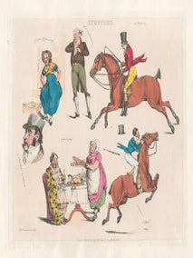 Item #16-6288 Symptoms of a love feast, et al. First edition of the etching. Henry Thomas Alken,...