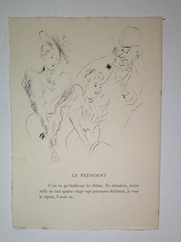 Item #16-6388 Hortense, couche-toi! L'Article 330. Pointes sèches de Marcel Vertès. First,...