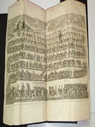 The ceremonies and religious customs of the various nations of the known world : together with historical annotations, and several curious discourses equally instructive and entertaining. ... Containing the Ceremonies of the Jews, and the Roman Catholicks. Written originally in French, and illustrated with a large Number of Folio Copper Plates, all beautifully Designed by Mr. Bernard Picart, And curiously Engraved by most of the Best Hands in Europe. Faithfully translated into English, by a gentleman, some Time since of St. John's College in Oxford. 6 Volumes, complete. First edition.