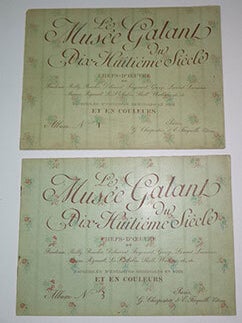 Item #16-6442 Le mus&eacute;e galant du dix-huiti&egrave;me si&egrave;cle : chefs-d'oeuvre de Baudouin,...