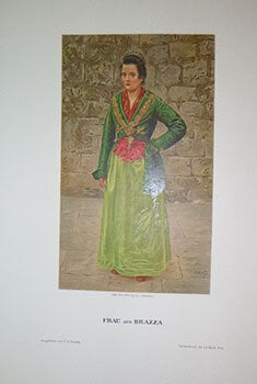 Item #16-6512 Das was verschwindet : Trachten aus den Bergen und Inseln der Adria. [Traditional...