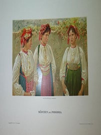 Das was verschwindet : Trachten aus den Bergen und Inseln der Adria. [Traditional costumes from the mountains and islands of the Adriatic]. First edition