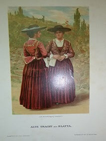 Das was verschwindet : Trachten aus den Bergen und Inseln der Adria. [Traditional costumes from the mountains and islands of the Adriatic]. First edition