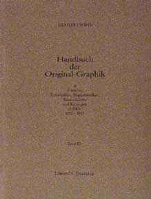 Item #164-6 German Periodicals with Original Graphics, 1890-1933. Handbuch der Original-Graphik...