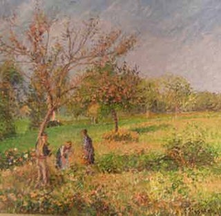 Item #17-0080 Father and Son Camille and Lucien Pissarro. An exhibition by Richard Green...