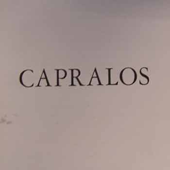 Item #17-0093 Christos Capralos : Greek Sculpture. An exhibition by Martha Jackson Gallery : November 19 through December 14, 1963. Christos Capralos, Martha Jackson Gallery, New York.