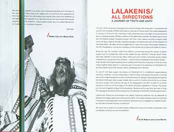 Item #17-0533 Lalakenis / a Journey of Truth and Unity. (Published to accompany the exhibition held at the Morris and Helen Belkin Art Gallery at the University of British Columbia from January 16 to April 17, 2016.). Scott Watson, Lorna Brown.