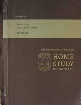Item #17-0811 Syllabus for Humanities 185: Understanding Modern Art: The University of Chicago Home Studies Department. First edition, very scarce. Peter Selz, Thalia Selz, The University of Chicago.