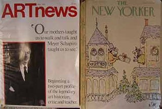 Item #17-0820 ARTnews, May 1993 issue. The New Yorker, Dec. 26 1977 issue. ArtNews, The New Yorker