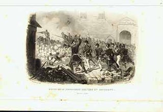 Item #17-1128 Prise de la Barricade Culture Ste Catherine: 24 Juin 1848. René de Moraine,...