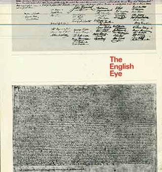 Item #17-1235 The English Eye : Marlborough-Gerson Gallery, November - December 1965. Robert...
