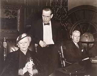 Item #17-1309 Ethel Barrymore, Humphrey Bogart, and Ed Begley in “Deadline U.S.A.”, 1952....