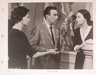 Item #17-1355 Sophia Loren, Anthony Quinn, and Ina Balin in “The Black Orchid”, 1958....