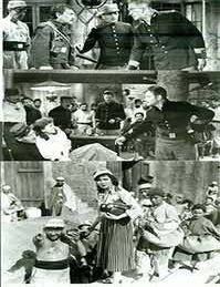 Item #17-1371 Three (3) Stills from the motion picture Under Two Flags. 20th Century Fox.