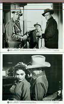 Item #17-1373 Two (2) Stills from the motion picture To Yuma. Screen Gems