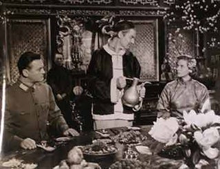 Item #17-1420 Curt Jurgens, Robert Donat, and Ingrid Bergman in “The Inn of The Sixth...