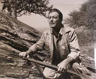 Item #17-1421 Robert Taylor in “The Killers of Kilimanjaro”, 1959. Columbia Pictures