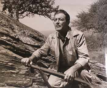 Item #17-1421 Robert Taylor in “The Killers of Kilimanjaro”, 1959. Columbia Pictures.