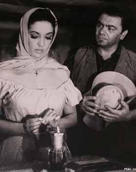 Item #17-1451 Katy Jurado and Ernest Borgnine in “The Badlanders”, 1958. Metro-Goldwyn-Mayer