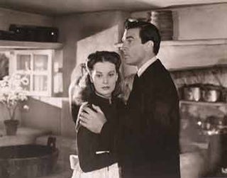 Item #17-1476 Maureen O’Hara and Walter Pidgeon in “How Green Was My Valley”, 1941....