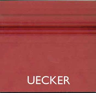 Item #17-1626 Uecker: Garten. (Catalog of an exhibition held at Hochschule Wismar; Roter...