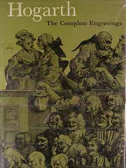 Item #17-1774 Hogarth: The Complete Engravings. Joseph Burke, Colin Caldwell