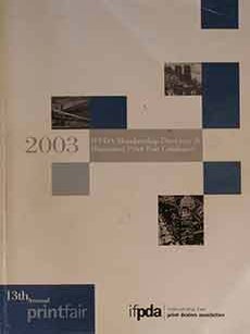 Item #17-1871 International Fine Print Dealers Association 13th Annual Print Fair. Membership...