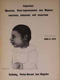 Important Mexican, Post-Impressionist and Modern Paintings, Drawings and Sculpture. Public. Parke-Bernet Sotheby.