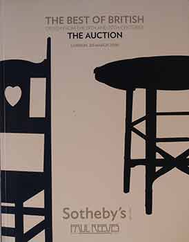 Item #17-2106 The Best of British Design From the 19th and 20th Centuries: The Auction. March 20, 2008. Lots 1-131. London Sotheby’s.