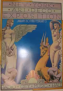 Item #17-2586 New York Art Deco Exposition. Radio City Music Hall. January 30 - February 3....