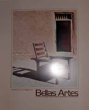 Item #17-2614 Bellas Artes : On Garcia at Canyon Road, Santa Fe, New Mexico : Reclining Chair by L. & J.G. Stickley, ca 1910. (Poster). L., J G. Stickley, Jerry Jacka, Photo.