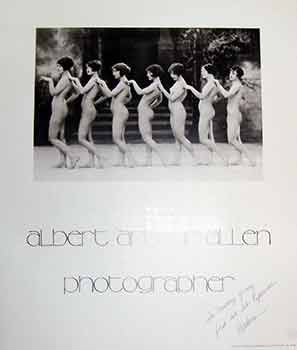 Item #17-2629 Albert Arthur Allen Photographer. (Poster). Albert Arthur Allen, Design