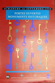 Ministre de la Culture - Portes Ouvertes Monuments Historiques : 16 Septembre 1990. (Poster)