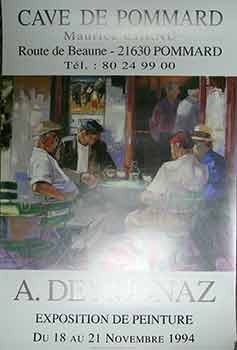 Item #17-2677 Exposition de Peinture : 18 au 21 Novembre 1994. (Poster). A. Deymonaz.