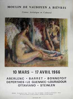 Item #17-2791 Moulin de Vauboyen à Bièvres : 10 Mars au 17 Avril 1966. (Poster). Moulin, Rene...