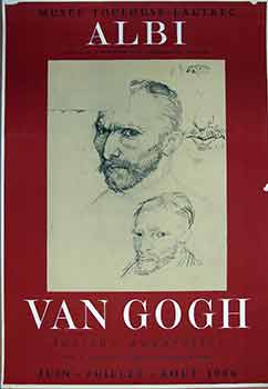 Item #17-2806 Van Gogh Dessins-Aquarelles: Juin - Aout 1966. (Poster). Van Gogh