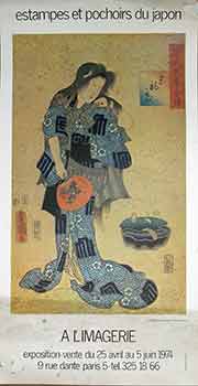 Item #17-2807 A L’Imagerie - Estampes et pochoirs du Japon, Kunisada Acteur dans un role de fantome : 25 Avril au 5 Juin 1974. (Poster). Utagawa Kunisada.