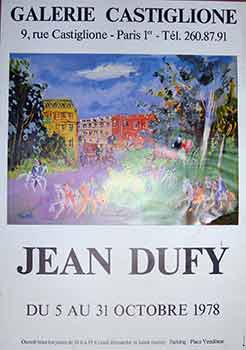 Item #17-2824 Jean Dufy : 5 au 31 Octobre 1978. (Poster). Jean Dufy